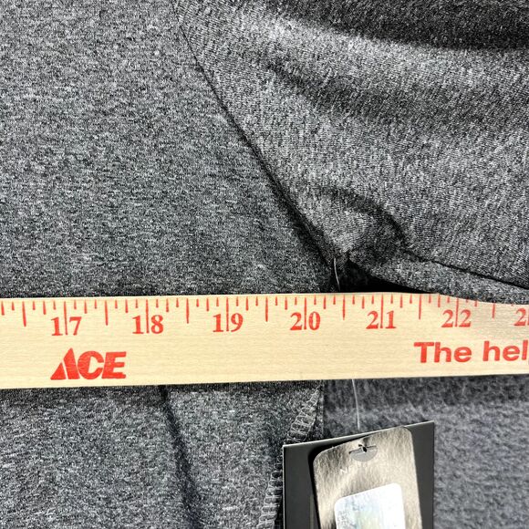 NFL Patriots Sweatshirt Mens Medium Gray Blue 1/4 Zip NFL Football New England - Picture 9 of 16